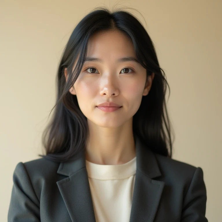 Illustrative AI concept portrait 03