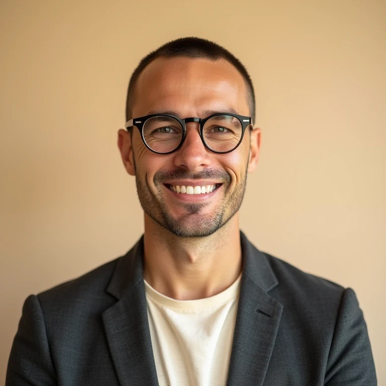 Illustrative AI concept portrait 20