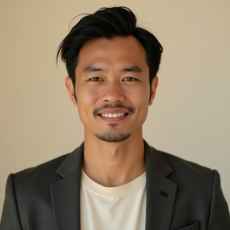 Illustrative AI concept portrait 24